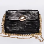 Clic Jewels Donna Medium - Black croco gold
