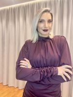 Erya Noelia Mini Dress - Bordeaux - Image 3