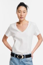 Lumina T-shirt V – White