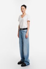 Lumina T-shirt V – White - Image 2