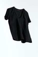 Lumina T-shirt V – Black - Image 2