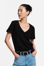 Lumina T-shirt V – Black