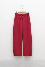 Lumina Track Fleece Pant – Red - Image 2