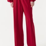 Lumina Loose Track Pant - Red
