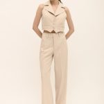Twenty 29 Olivia Loose Pant - Beige