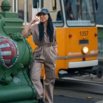 Prive Collection Cargo Jumpsuit - Beige