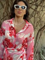 Prive Collection Rose Oversized Shirt