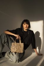 Clic Jewels Grace Minitote - Beige Python