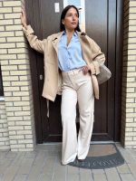 Vicolo Midi Trench Coat with stones - Image 4