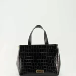 Clic Jewels Grace Minitote - Black croco