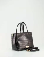 Clic Jewels Grace Minitote - Black croco - Image 2