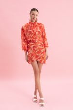 Eveleya Sunset Dream Mini Wrap Skirt