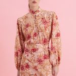 Eveleya Dusty Pink Linen Shirt