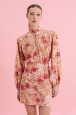 Eveleya Dusty Pink Linen Shirt