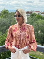 Eveleya Dusty Pink Linen Shirt - Image 4