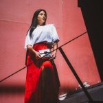 Vicolo T-Shirt With Stones - White