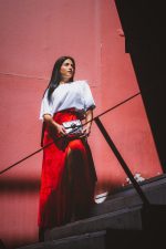 Vicolo T-Shirt With Stones - White