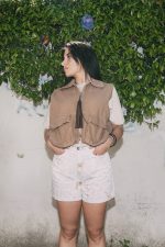 Vicolo Balloon Vest- Mocha