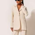 Erya Ivory Blazer