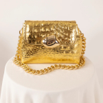 Clic Jewels Maya Minibag – Gold croco