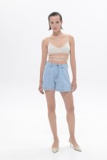 Sac & Co Britney Shorts - Light Blue