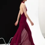 Lumina Maxi Dress - Bordeax