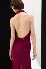 Lumina Maxi Dress - Bordeax - Image 2