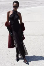 Lumina Maxi Dress - Black