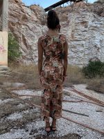 Prive Collection Rustic Rose Dress - Image 3