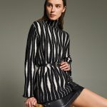 Tailor Made Rombus knit sweater – Black