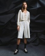 Tailor Made String Cardigan - Off White - Image 2