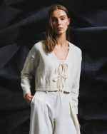 Tailor Made String Cardigan - Off White