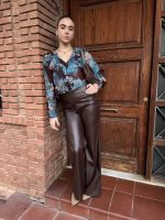 Twenty 29 Victoria Pant – Black/Brown - Image 4