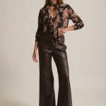Twenty 29 Victoria Pant – Black/Brown