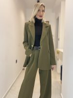 Erya Khaki Blazer