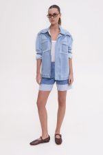 Sac & Co Odile Jacket - Blue - Image 3