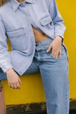 Sac & Co Veronica Jacket – Light Blue - Image 4