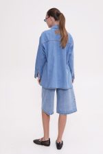 Sac & Co Veronica Jacket – Mid Blue - Image 2