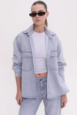 Sac & Co Veronica Jacket – Platinum Grey