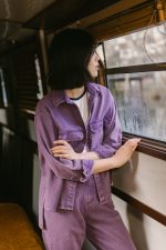 Sac & Co Veronica Jacket – Purple - Image 4
