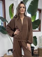 Prive Collection Chocolate Jacket - Image 2