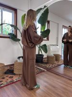 Prive Collection Chocolate Gargo Pant - Image 2