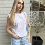 Shex Crystal T-shirt - White