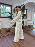 Prive Collection Vanilla Gargo Pant