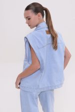 Sac & Co Blair Jacket - Light Blue - Image 3