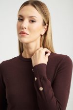 Mind Matter Alpis Sweater - Brown - Image 2