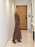 Prive Collection Luna Polka Dot Set – Chocolate - Image 2